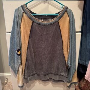 Free People Multicolor Sweatshirt